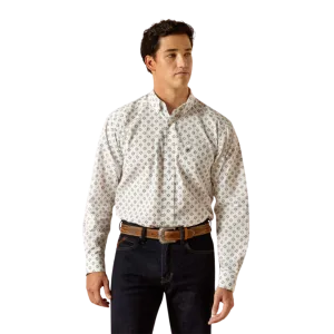 Ariat Men's Rocco Classic Fit White Shirt