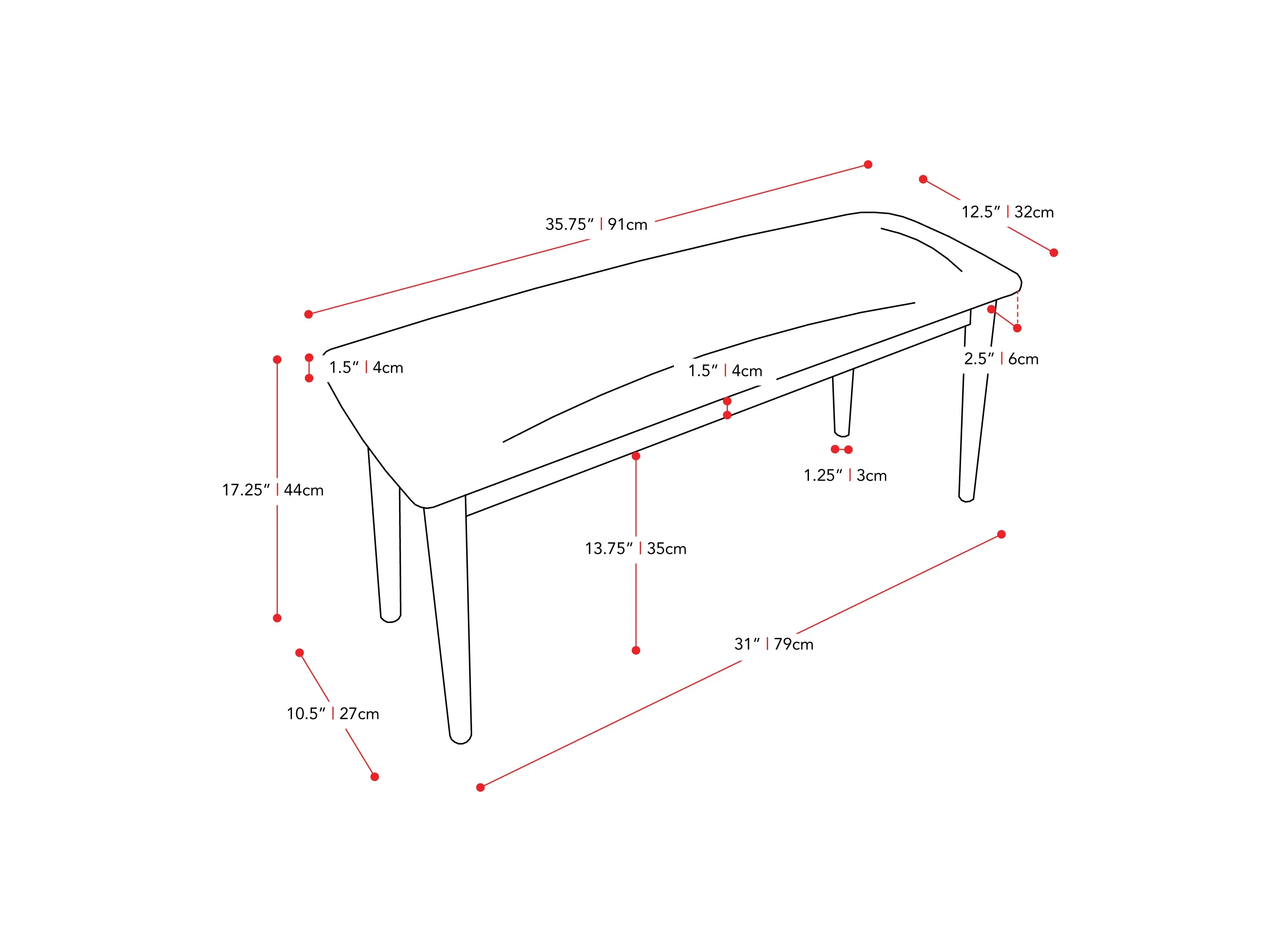 6pc Dining Set