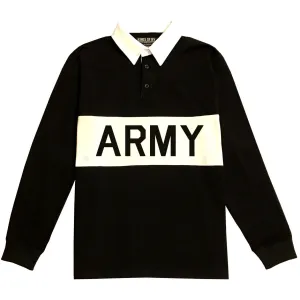 Army Long Sleeve Rugby Shirt