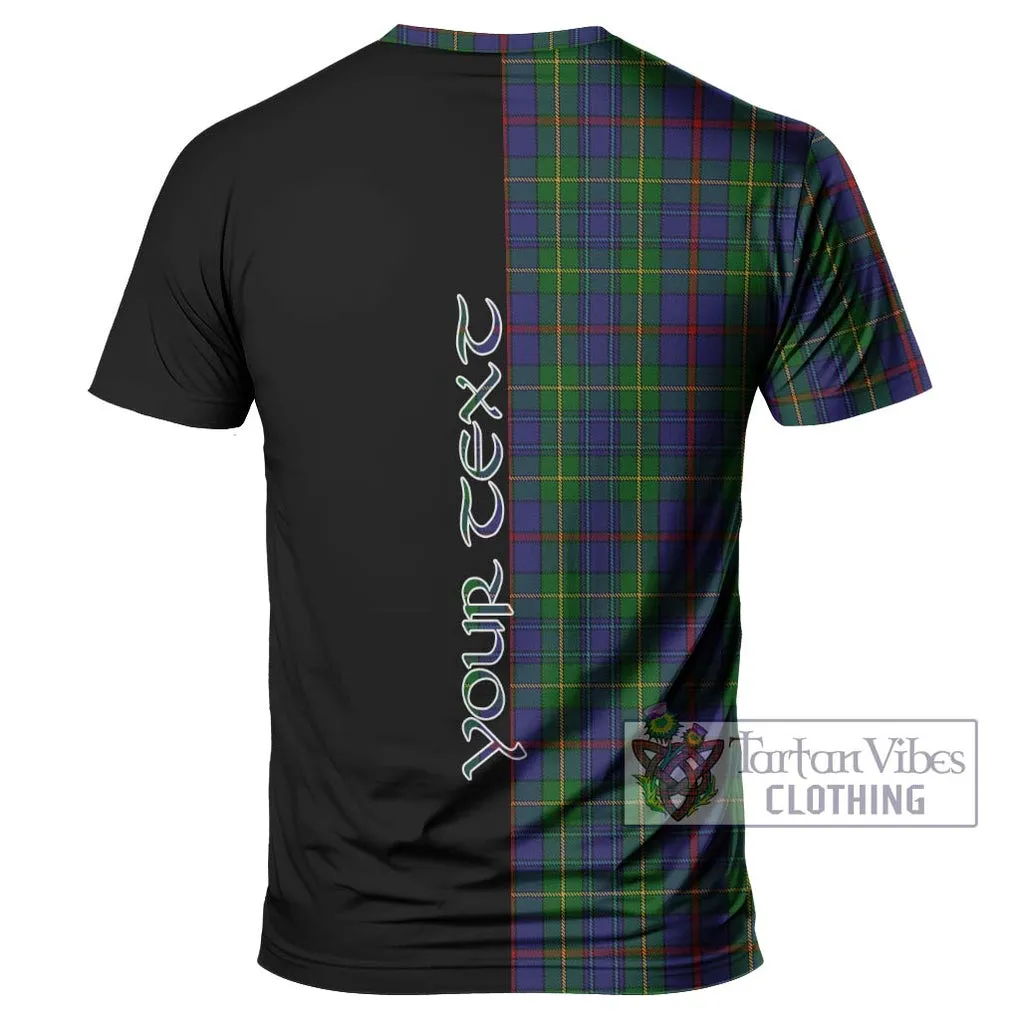 Bailey Tartan T-Shirt with Family Crest and Half Of Me Style