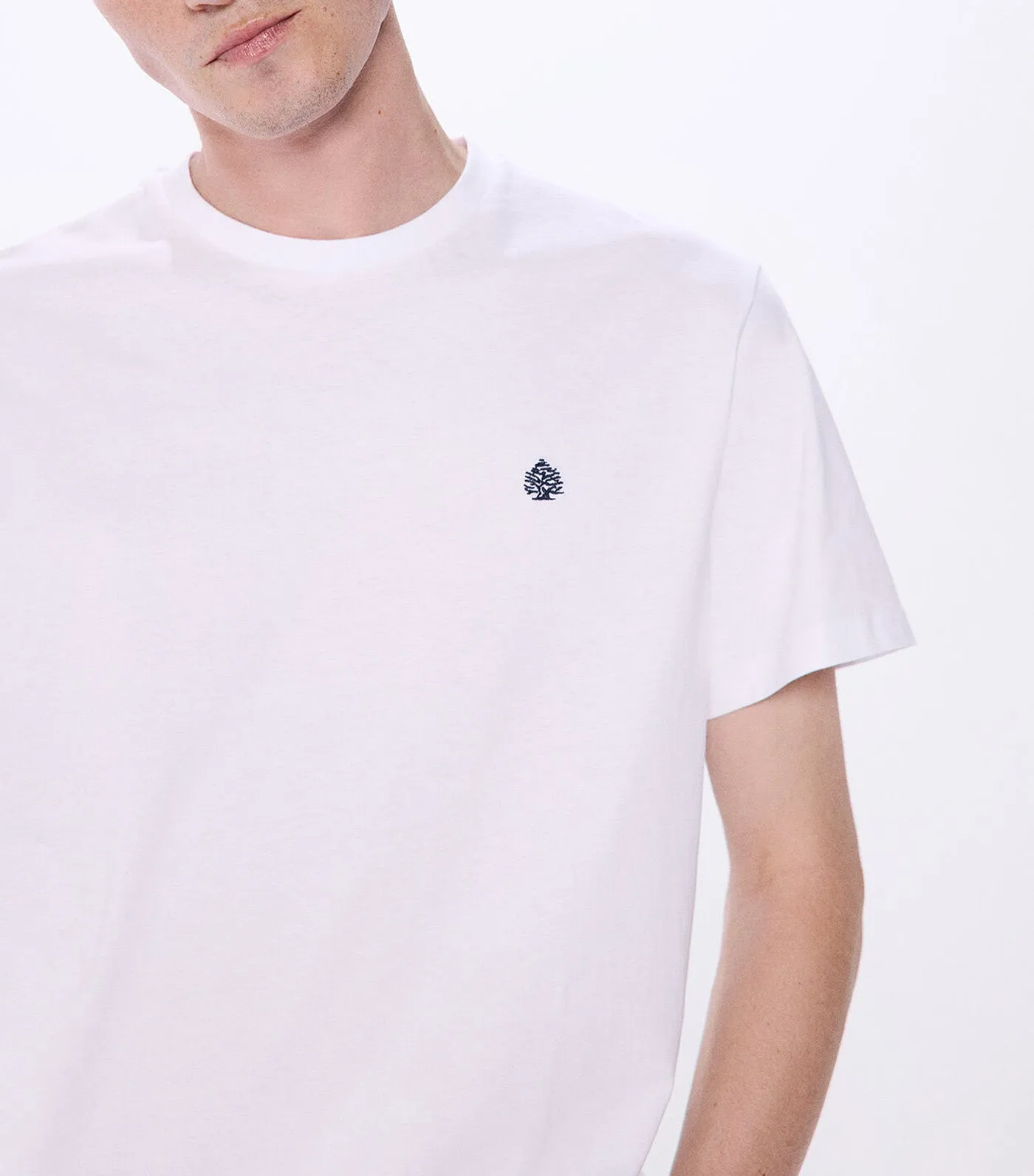 Basic Round Neck T-Shirt White