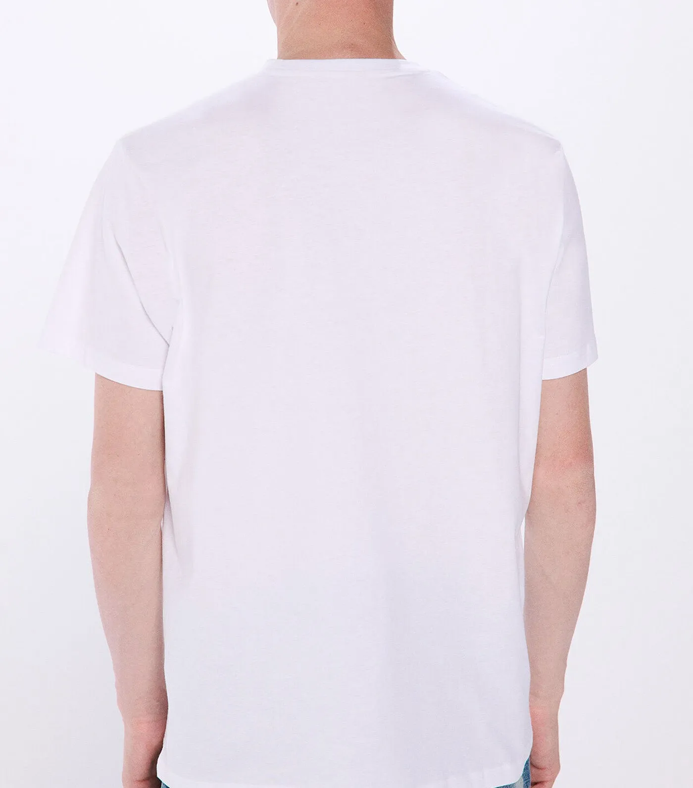 Basic Round Neck T-Shirt White