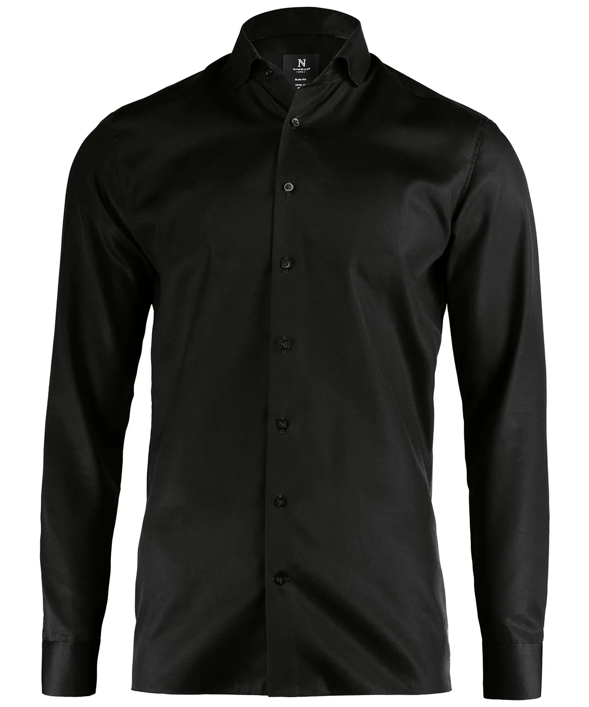 Black - Portland slim fit – super non-iron business shirt