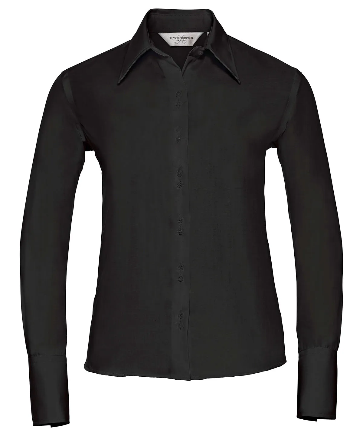 Black - Women's long sleeve ultimate non-iron shirt