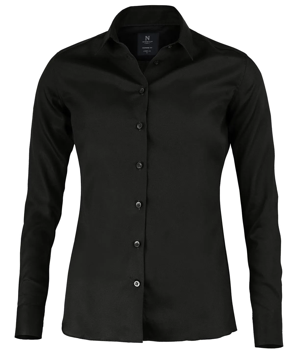 Black - Women’s Portland – super non-iron business shirt