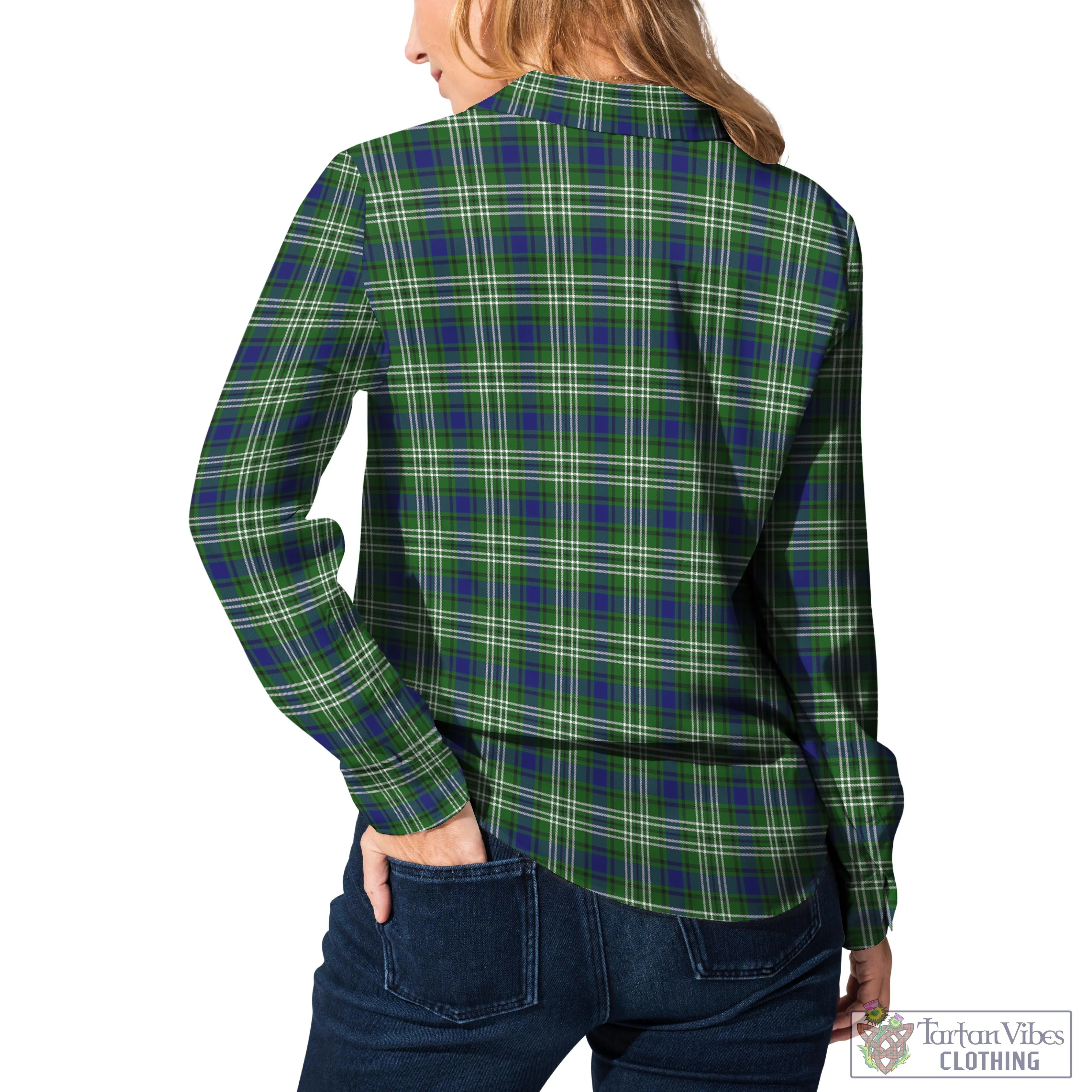 Blackadder Tartan Women's Casual Shirt