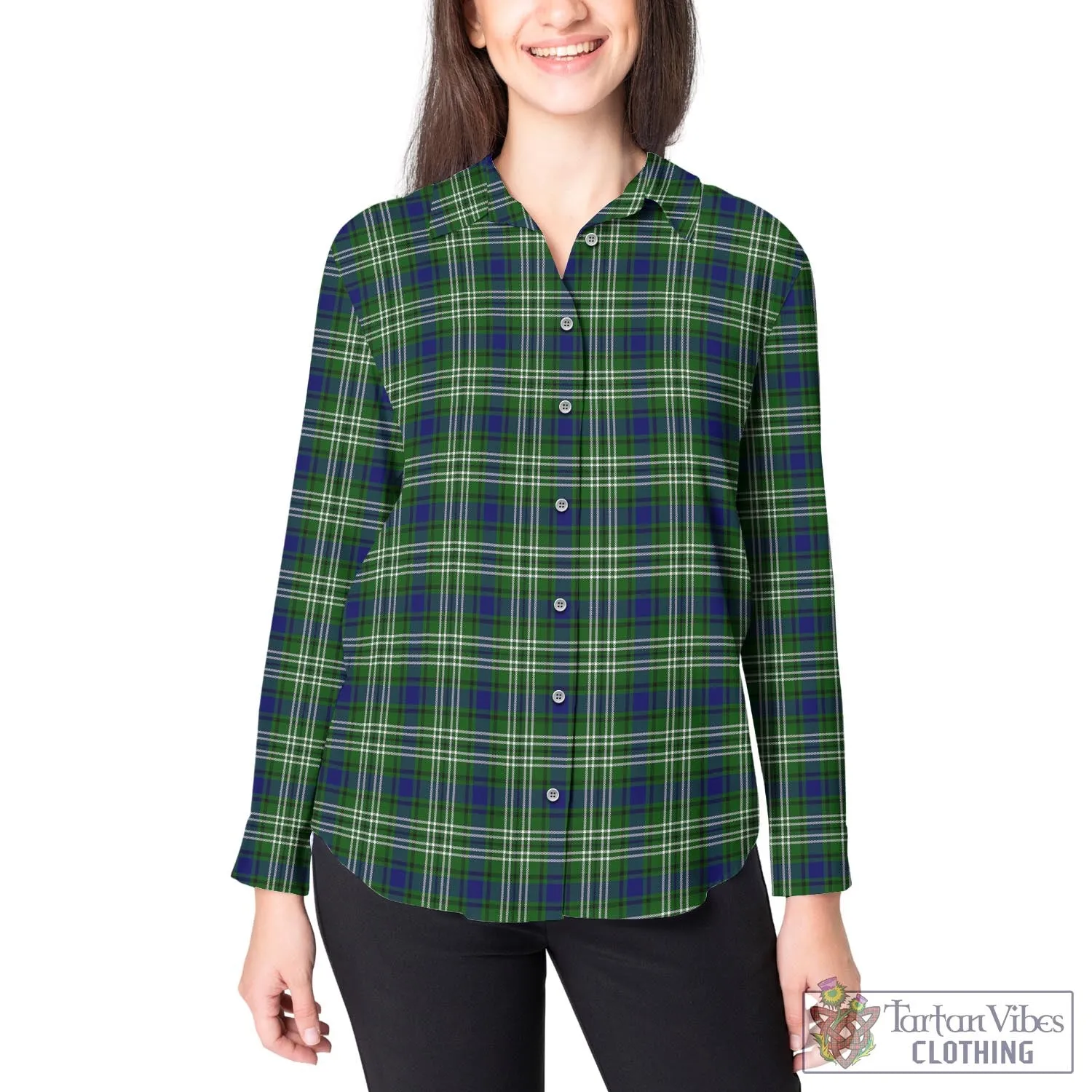 Blackadder Tartan Women's Casual Shirt