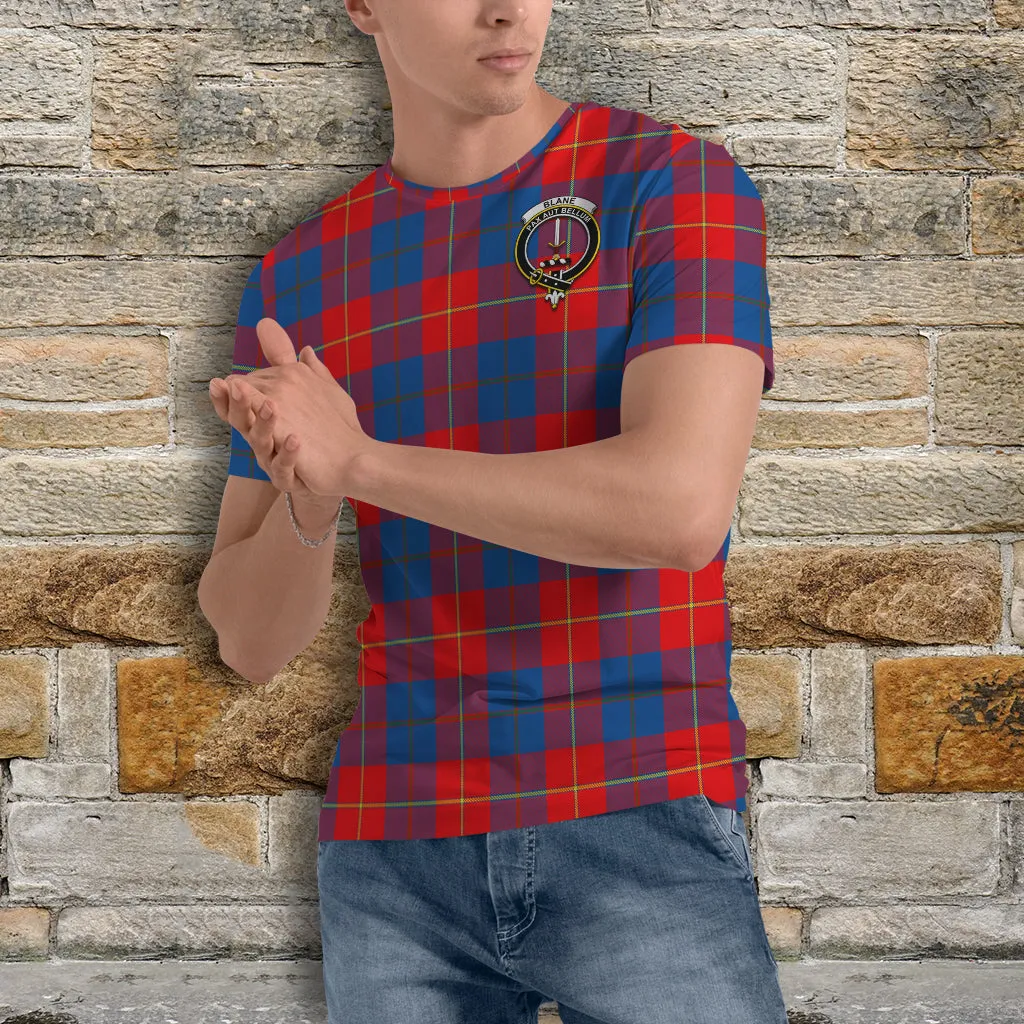 Blane Tartan T-Shirt with Family Crest