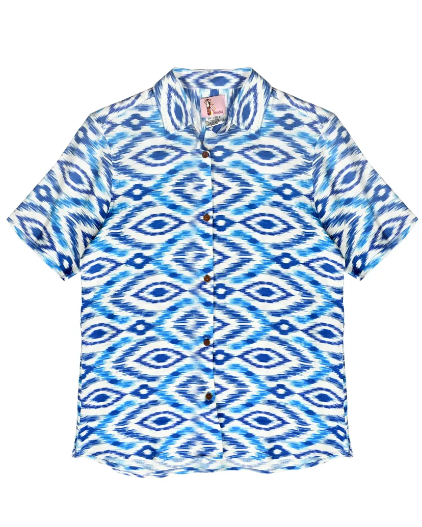 Blue Aztec Shirt