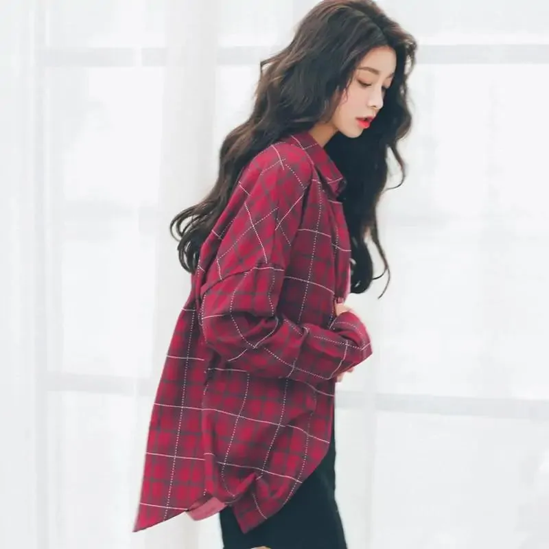 Boyfriend Plaid Shirt