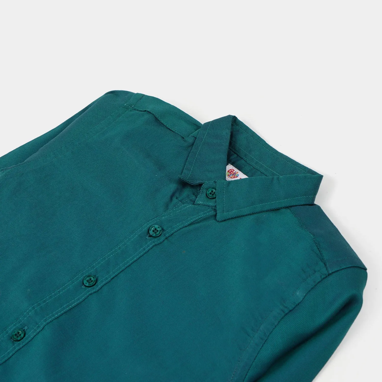 Boys Casual Shirt - Green