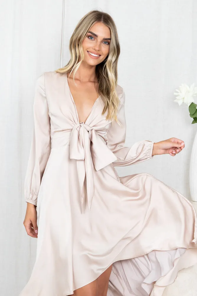 Bryleigh Dress - Champagne