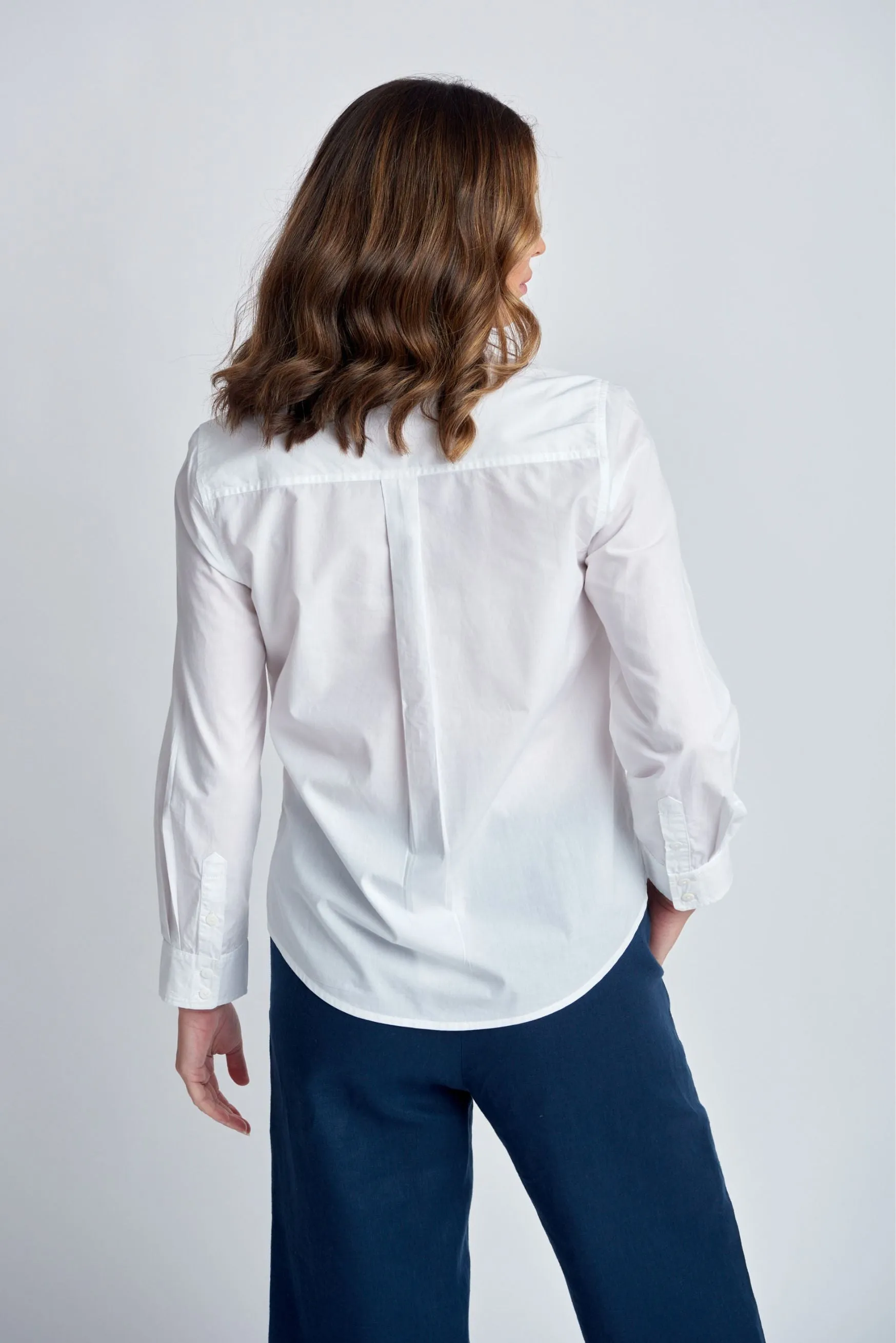 Casual Cotton Shirt White