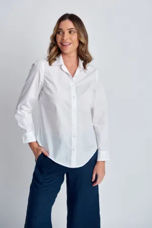 Casual Cotton Shirt White