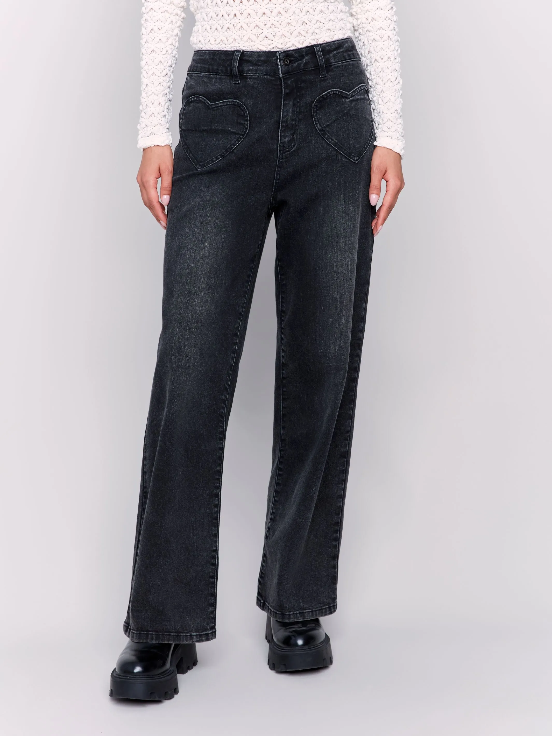 Charlie B- Heart Pocket Pant