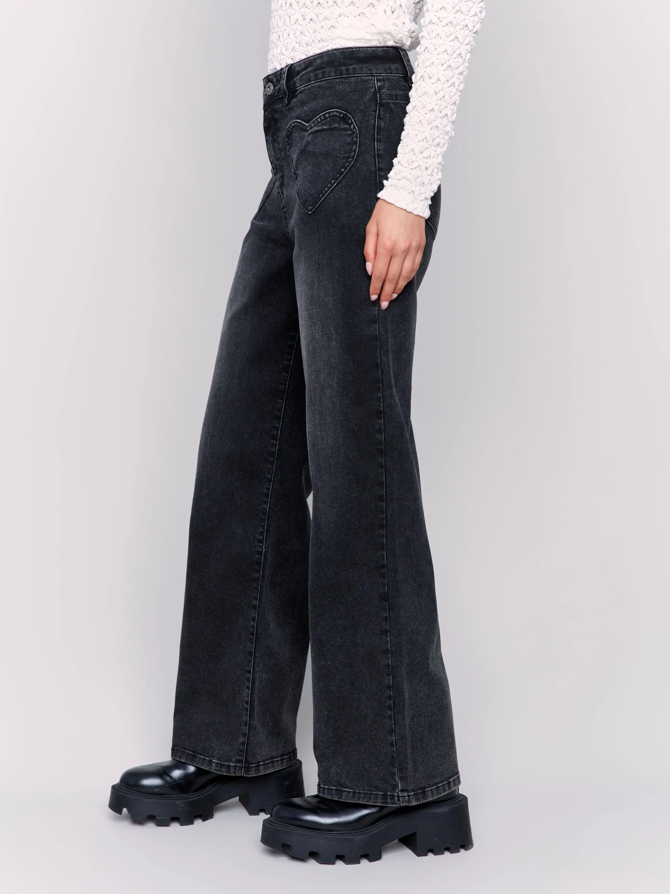 Charlie B- Heart Pocket Pant