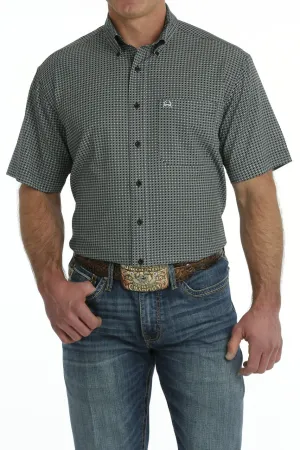 CINCH ARENAFLEX BLACK GEO PRINT - MENS SHIRT - MTW1704128