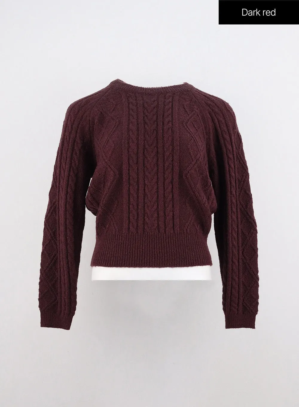 Classic Cable Knit Sweater OO319