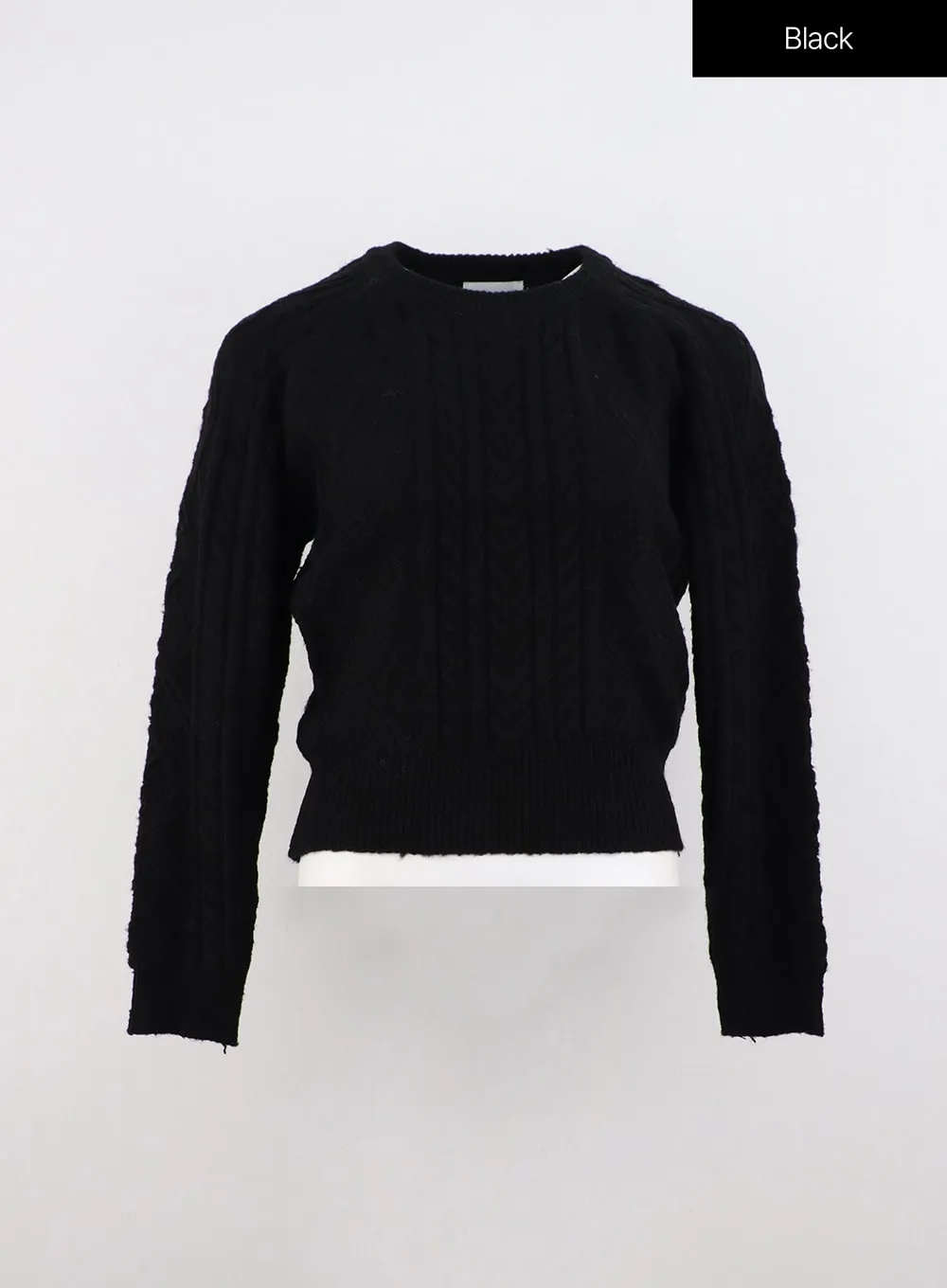 Classic Cable Knit Sweater OO319