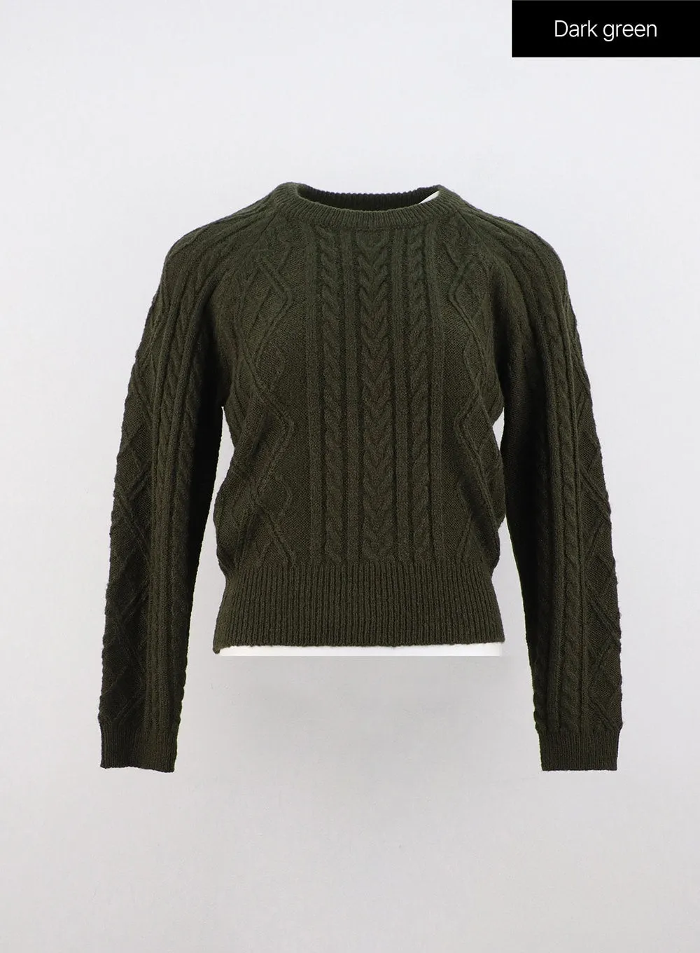 Classic Cable Knit Sweater OO319