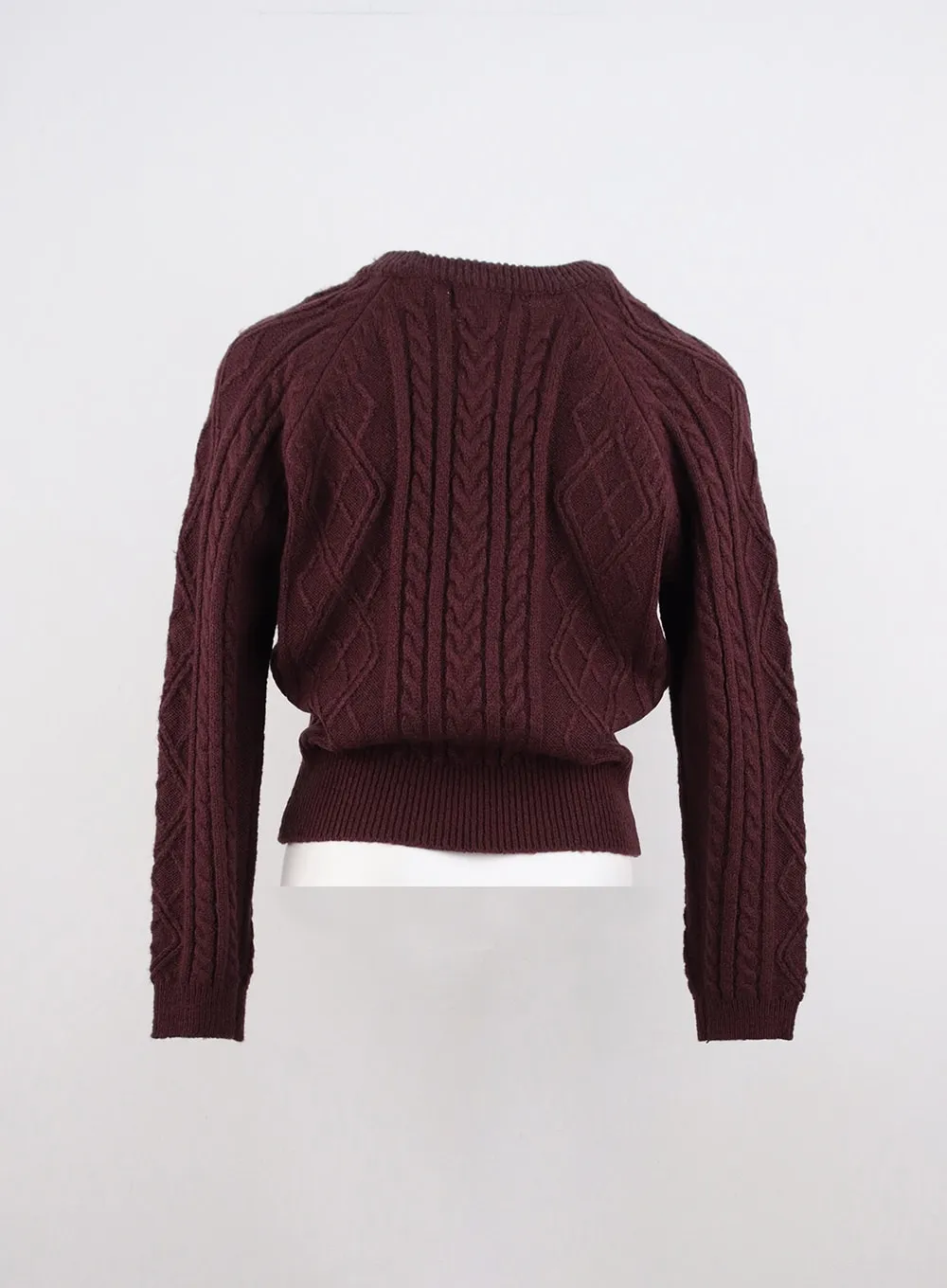 Classic Cable Knit Sweater OO319