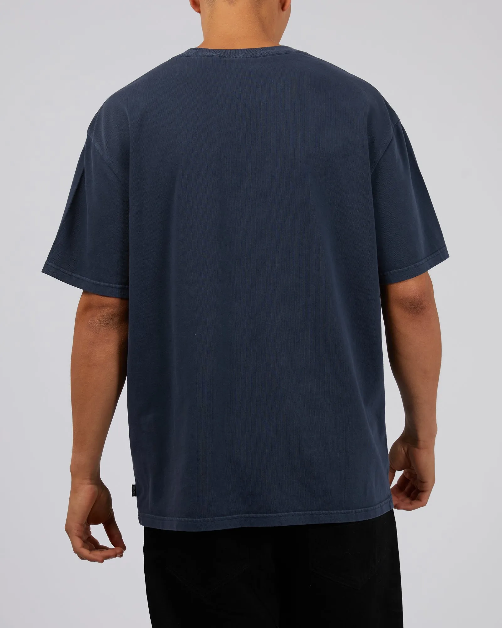 Classic Emb Tee Navy