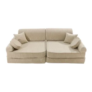 Corduroy Soft Play Sofa Couch