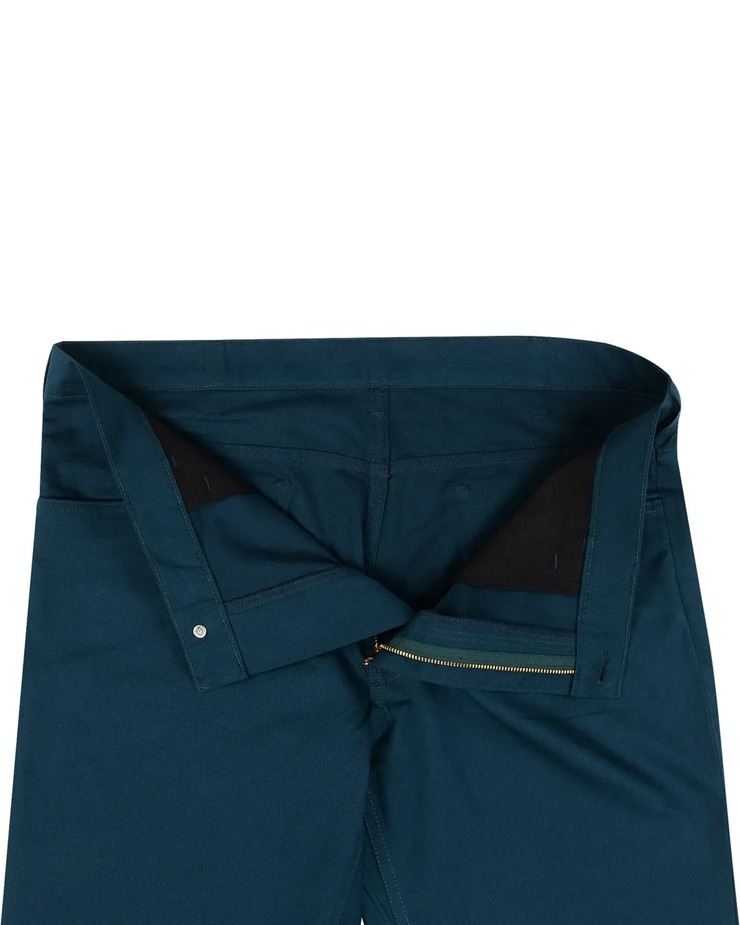 Cotton Twill: Dark Peacock Blue