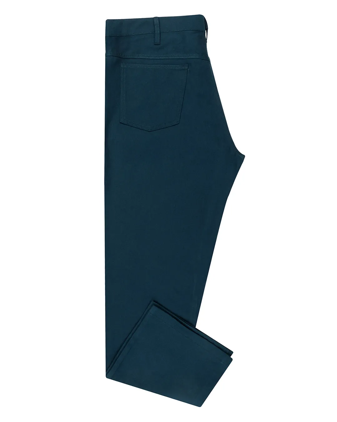 Cotton Twill: Dark Peacock Blue