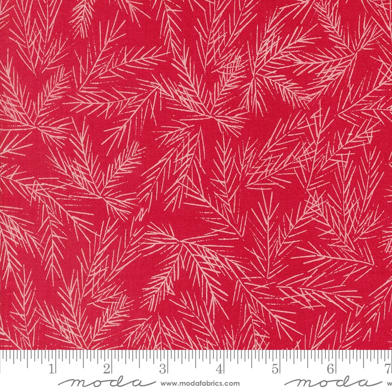 Cozy Wonderland - Bough and Branch in Berry - 45595 14 - Half Yard