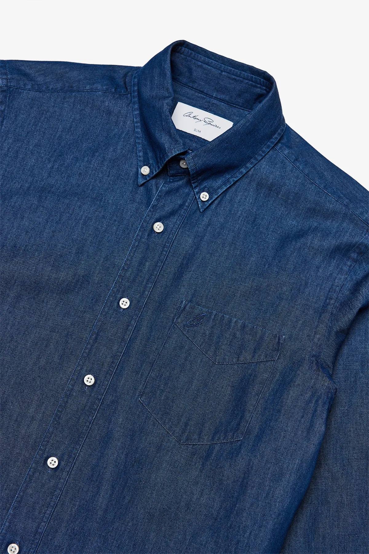 Crispin - Dark Blue Casual Shirt