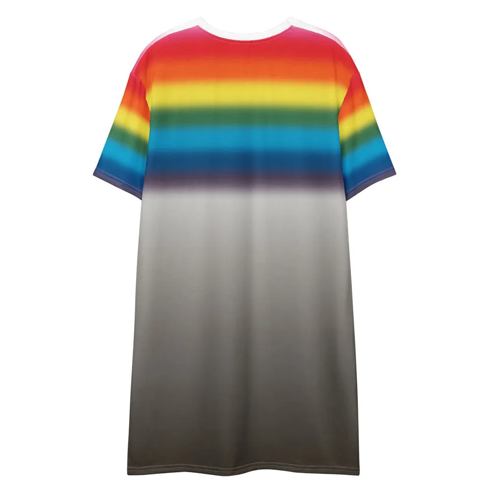 Descendants of The Island Soft Rainbow T-shirt dress