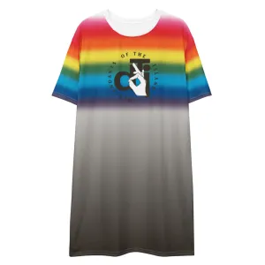 Descendants of The Island Soft Rainbow T-shirt dress