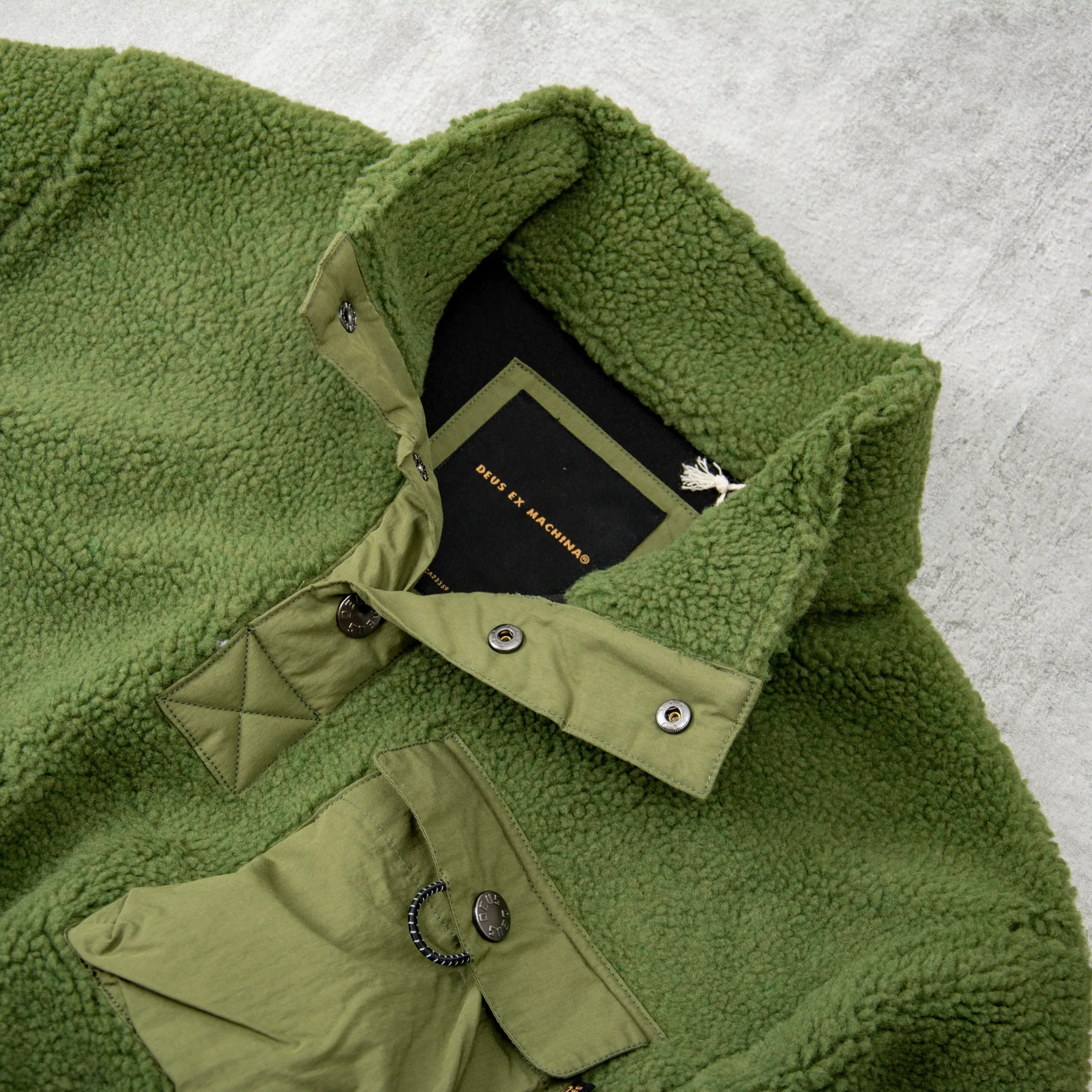 Deus ex Machina Reimis Pullover Fleece - Pine