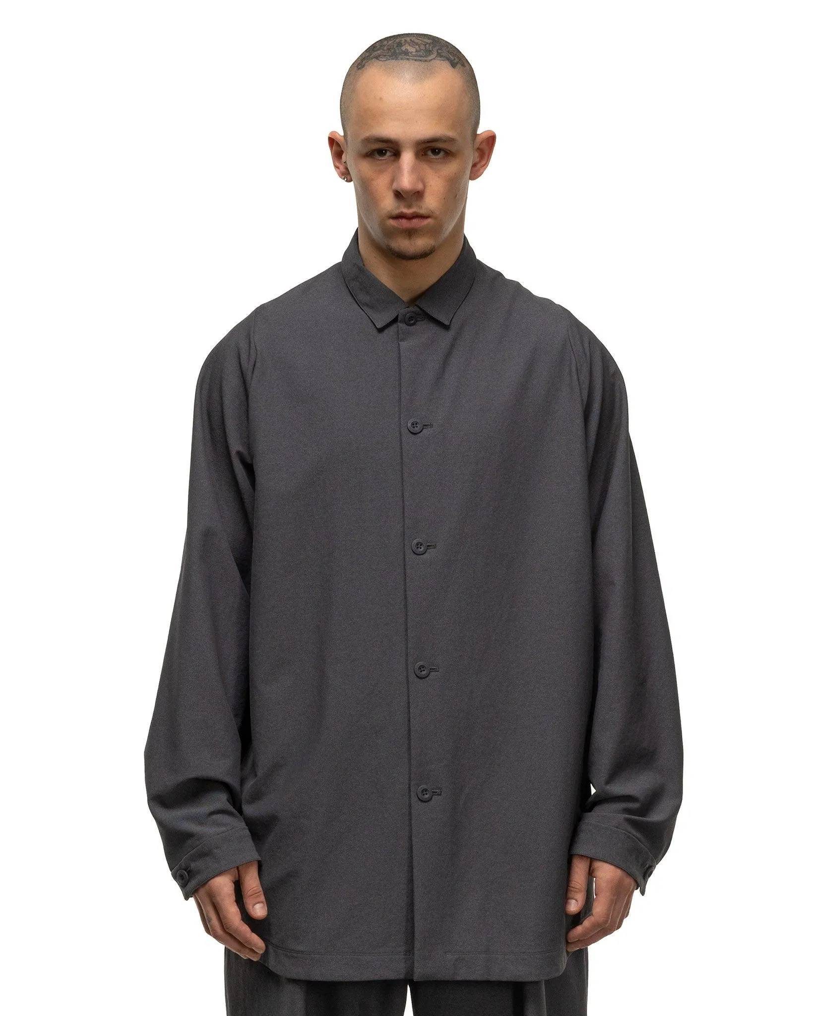 Dual Divisor Wide Shirt DD Grey