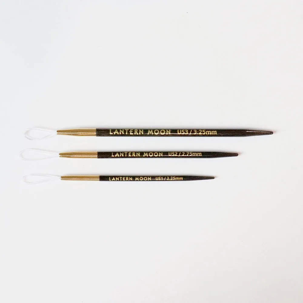 Ebony Wood Finishing Needles