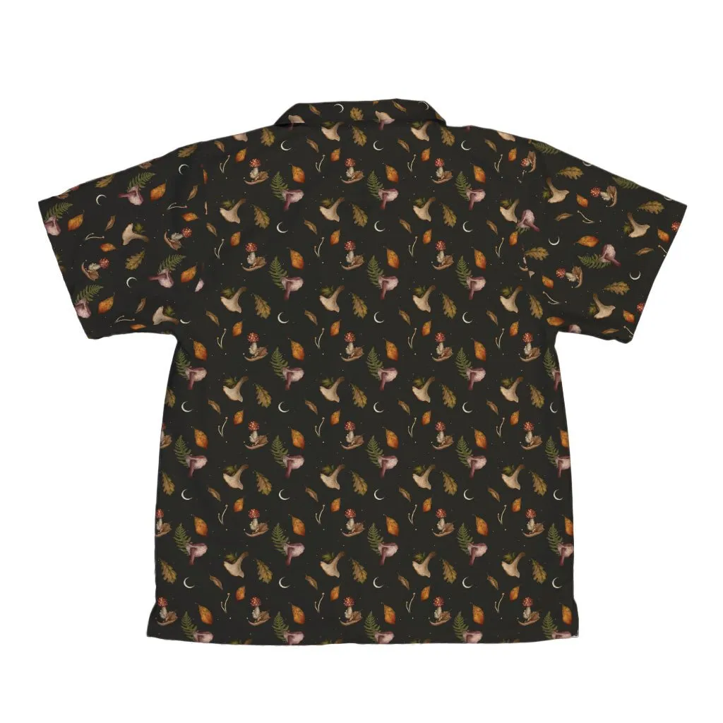 Episodic Autumn Mushrooms Space Youth Hawaiian Shirt