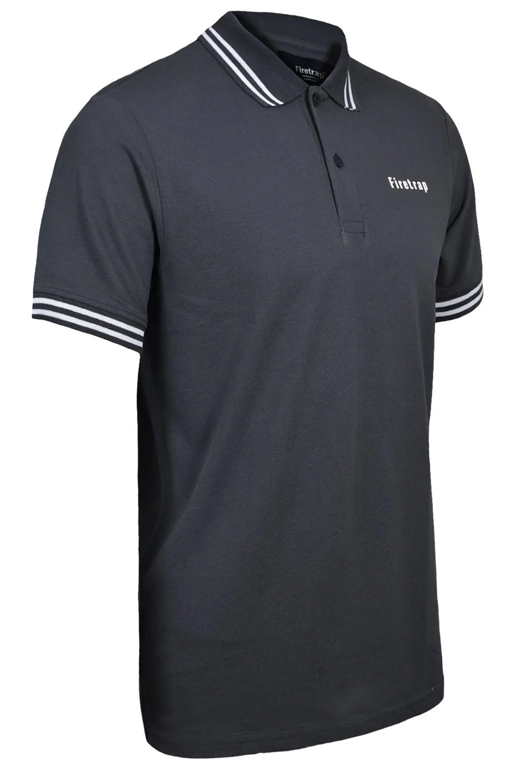 Firetrap Mens Short Sleeve Polo T-shirt