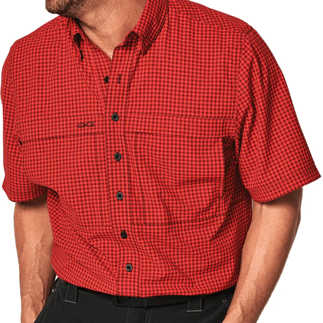 Gameguard Men's Tekcheck Red Shirt