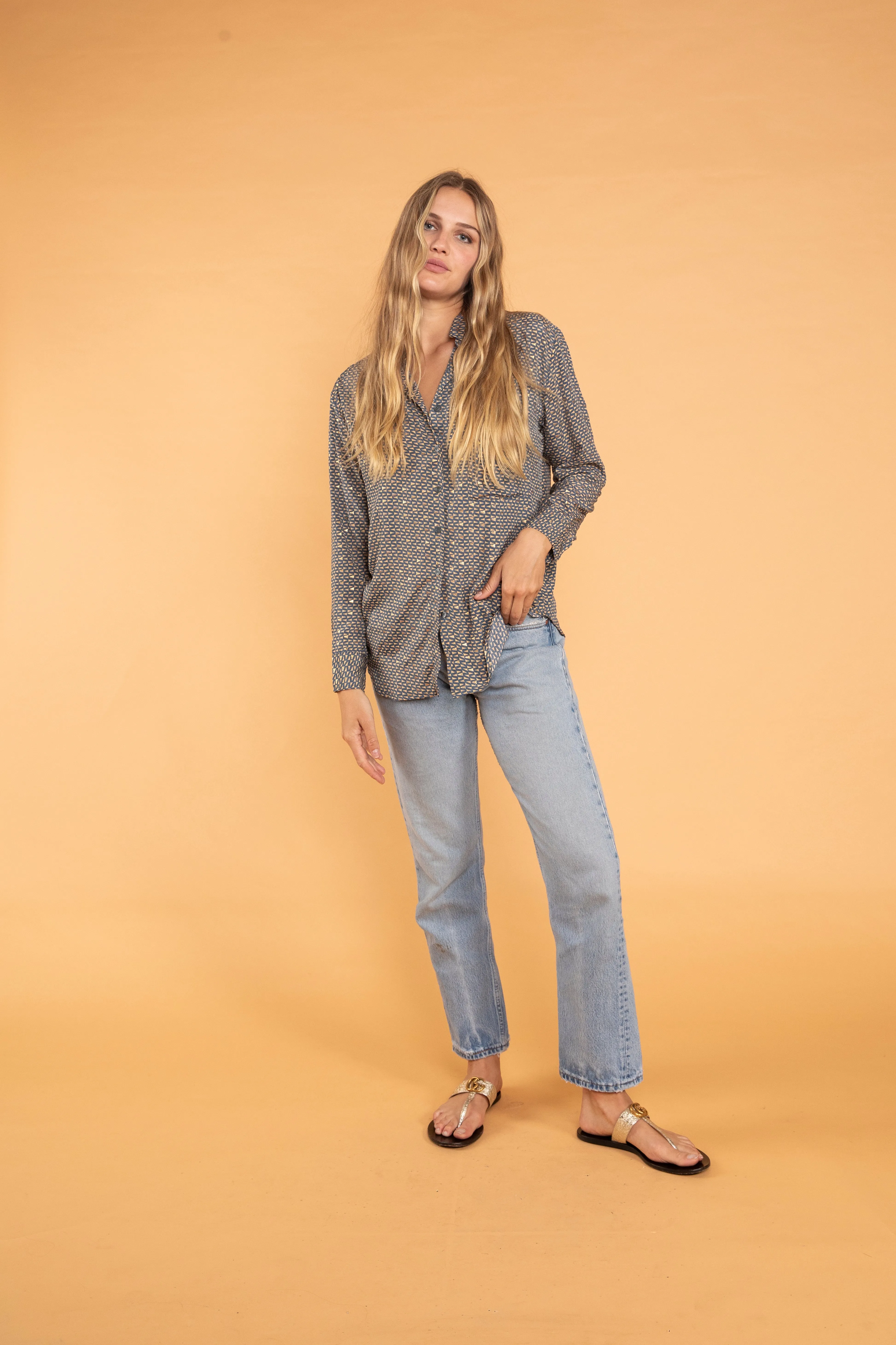 Giana Collar Button Down