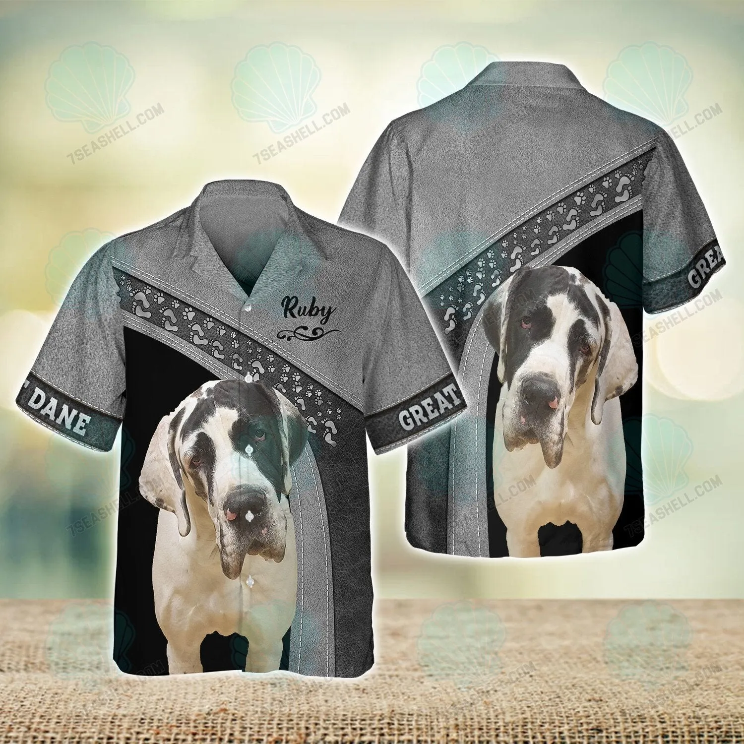 Great Dane Love Never Walk Alone 3D Full Print Shirts, Christmas Dog Memorial Gifts for loss of Dog