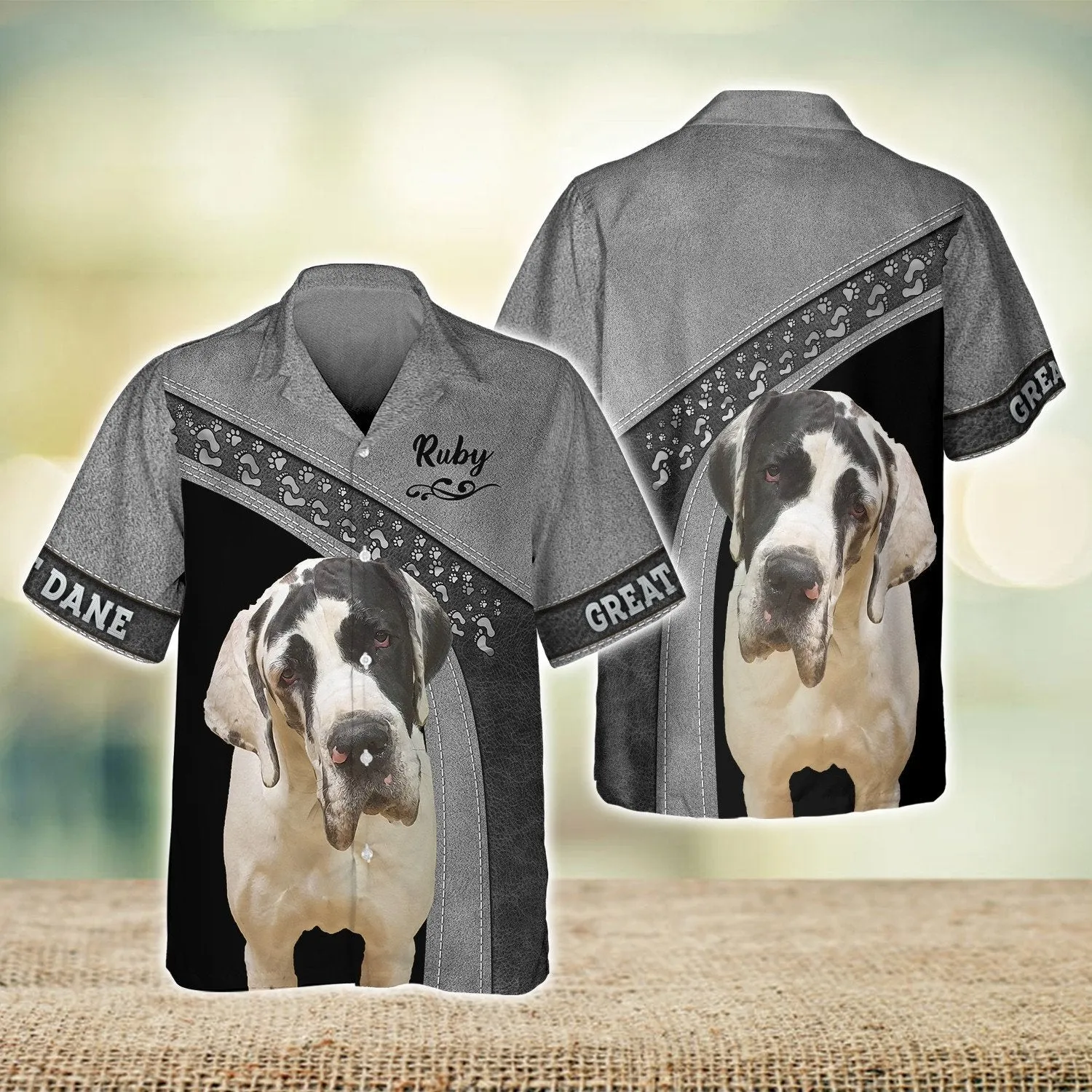 Great Dane Love Never Walk Alone 3D Full Print Shirts, Shirt For Dog Lovers, Dog Memorial Gifts for loss of Dog