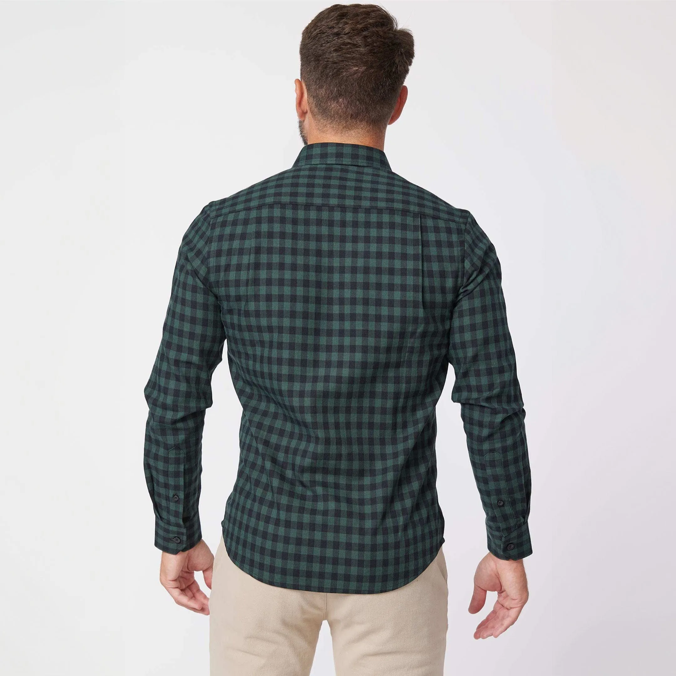 Greenstone Plaid Shirt