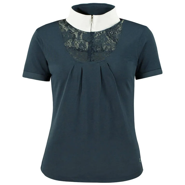 Horze Lace Short Sleeve Show Shirt - Women's