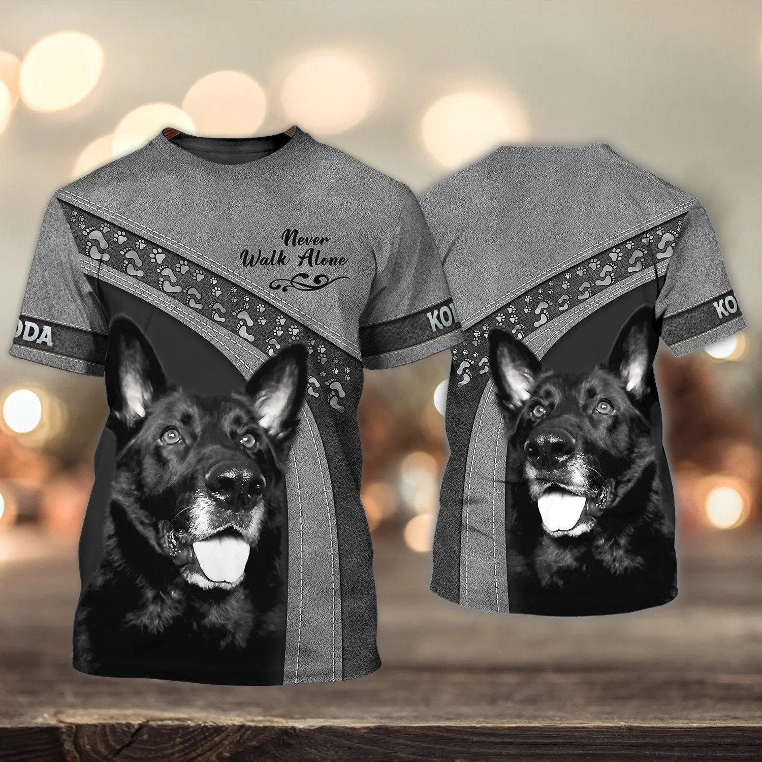 Koda Lover Never Walk Alone, Shirt For Dog Lovers, Dog Memorial Gifts for loss of Dog