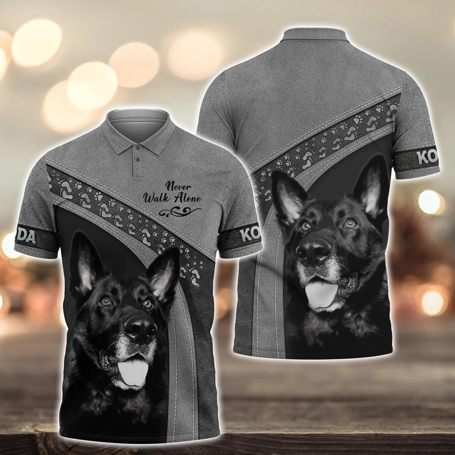 Koda Lover Never Walk Alone, Shirt For Dog Lovers, Dog Memorial Gifts for loss of Dog