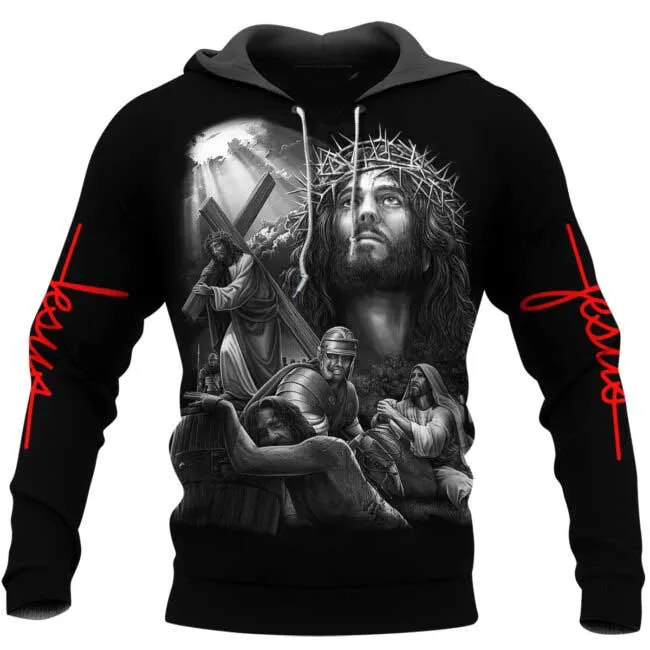 Love Jesus 3D All Over Printed Shirt, Sublimation Jesus T Shirt, Jesus Hoodie 3D