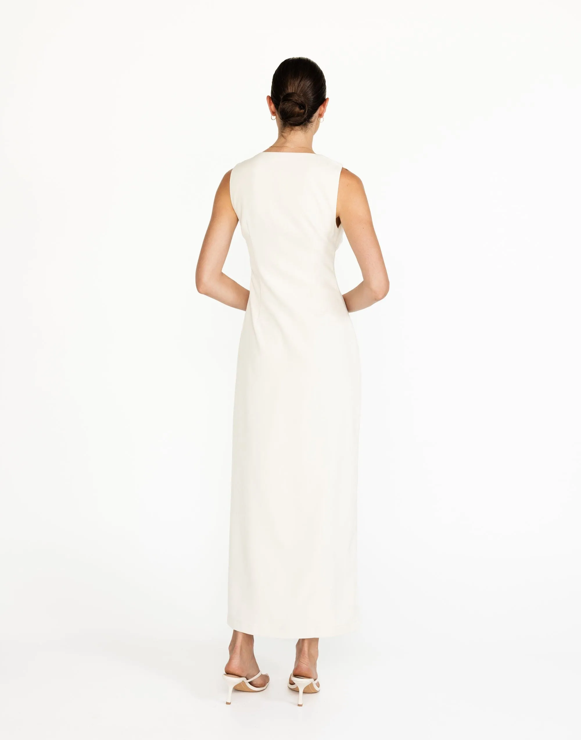 Luiza Maxi Dress (Oat)