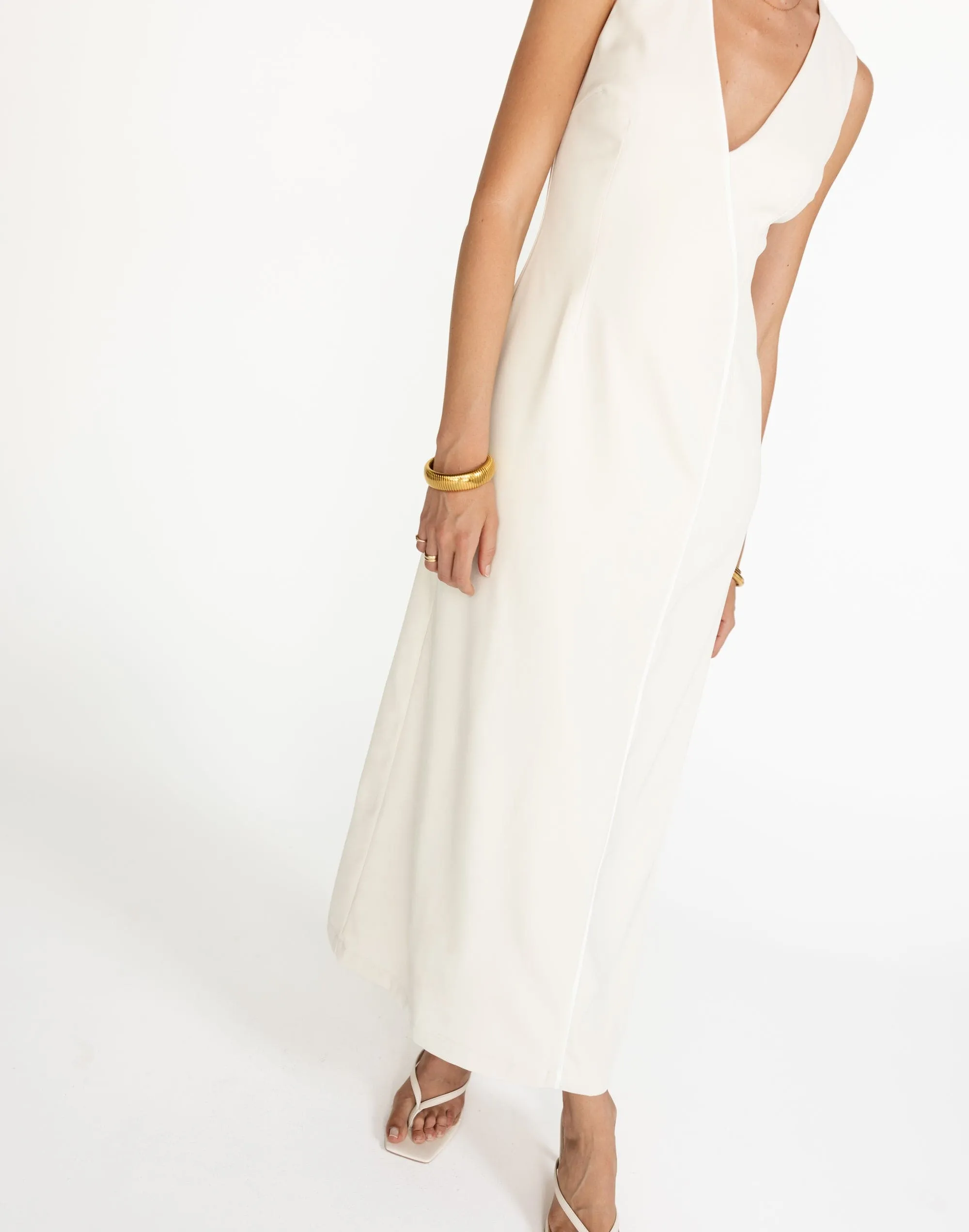 Luiza Maxi Dress (Oat)