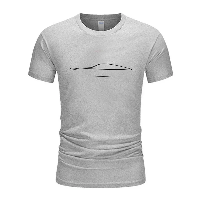 Men's Casual T-shirt Fashion Design Street Wear Graphic Plain